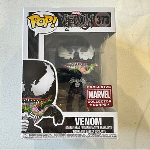 Funko Pop Venom #373 Marvel Collector Corps Exclusive Bobblehead